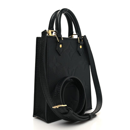 Louis Vuitton Empreinte Monogram Giant Petit Sac Plat Black 3 of 10
