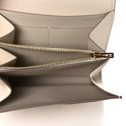 Hermes Epsom Constance Short Wallet Craie 5 of 10