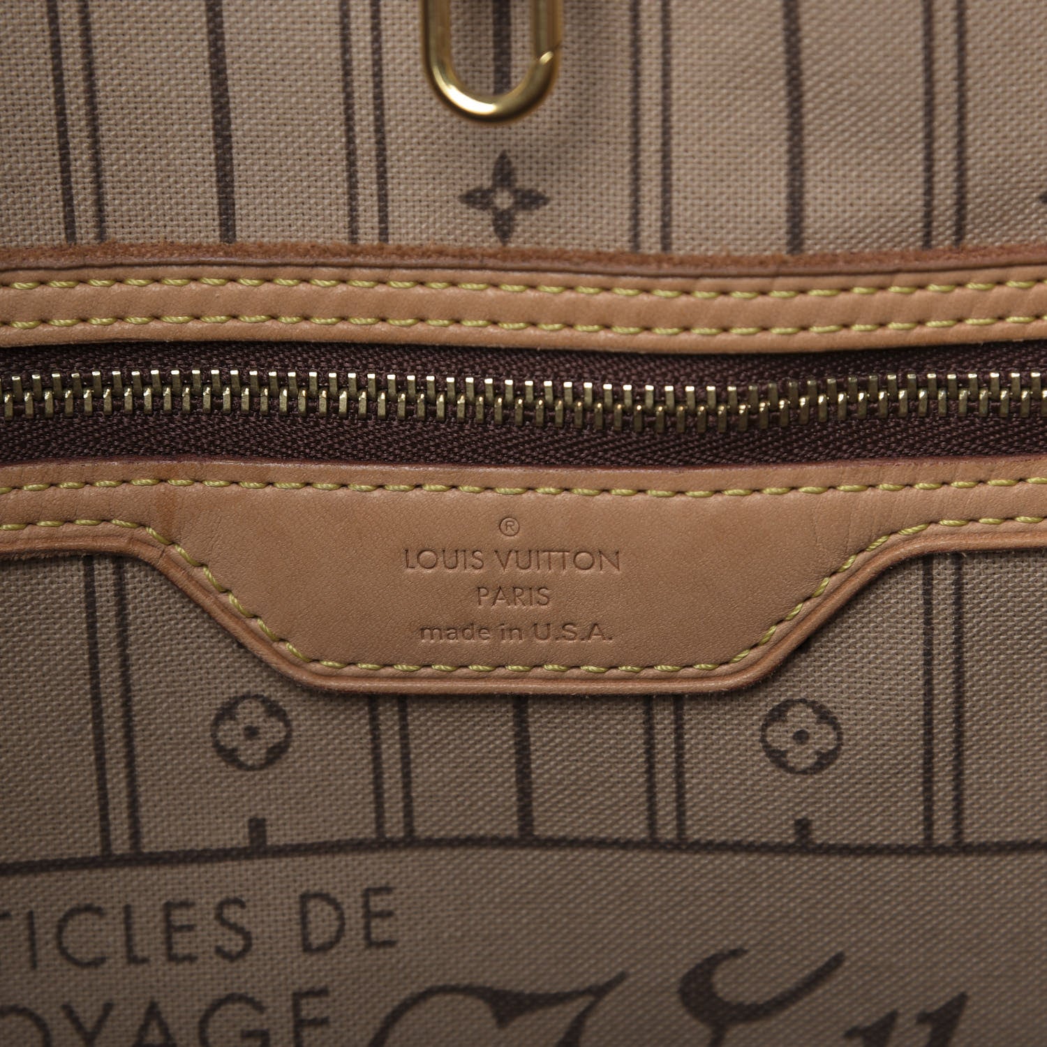 Louis Vuitton Monogram Neverfull MM 8 of 12