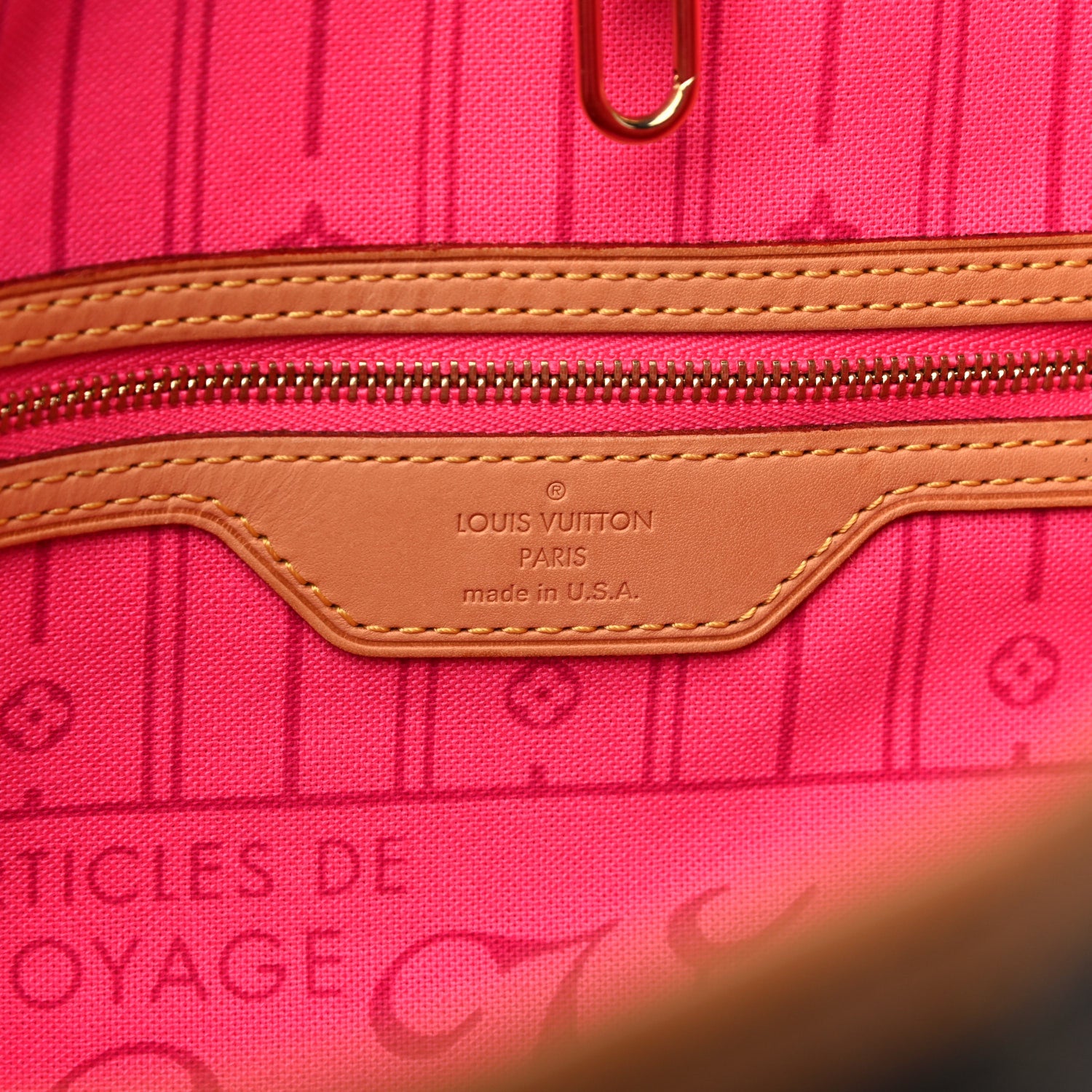 Louis Vuitton Monogram Roses Neverfull MM 6 of 22