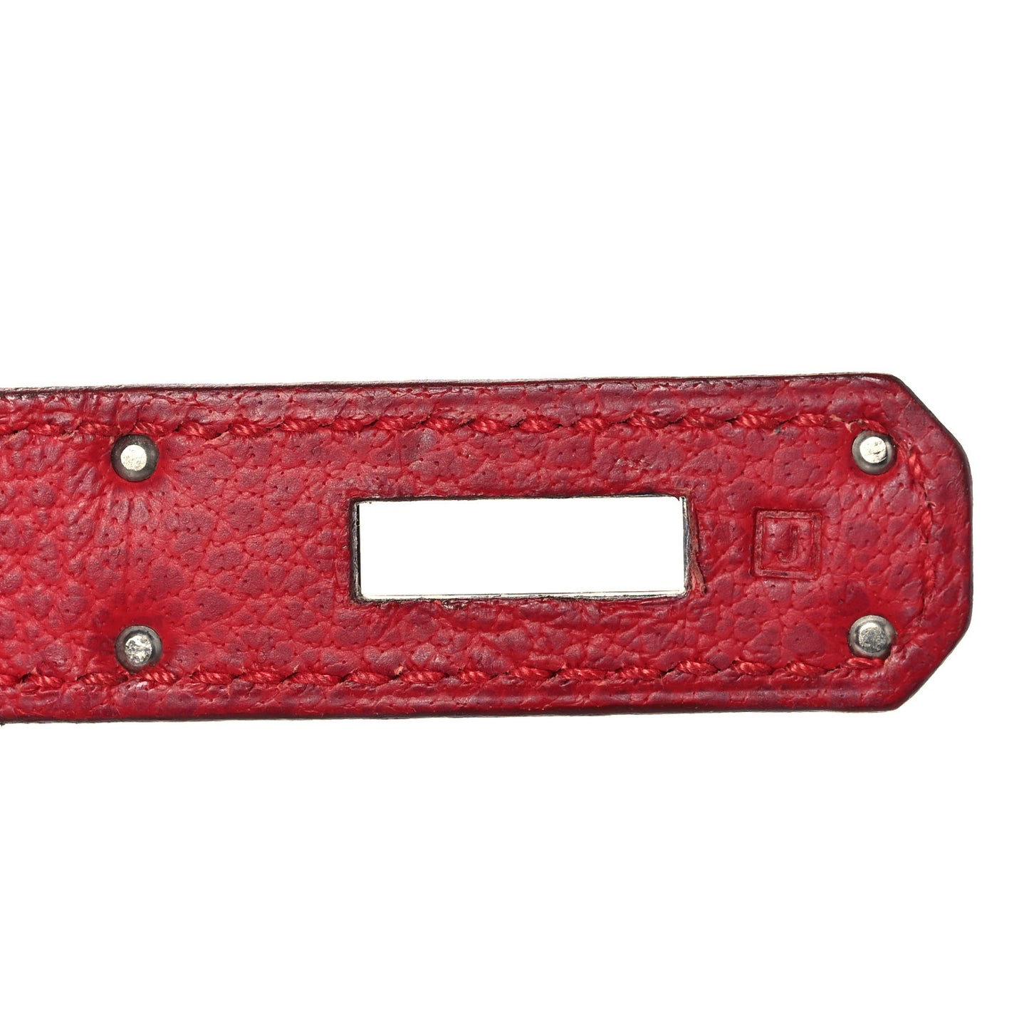 Buffle Skipper Birkin 35 Rouge Vif