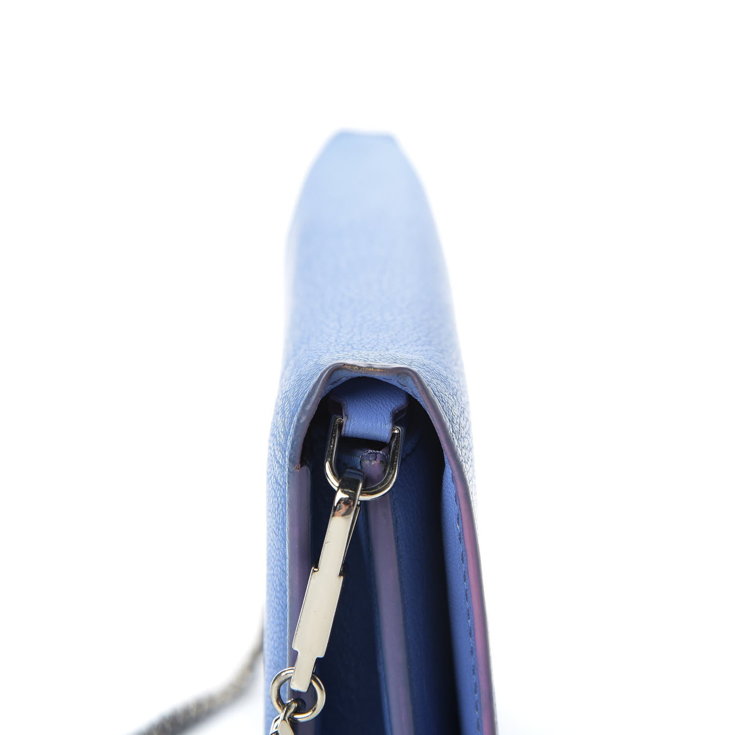 Givenchy Sugar Goatskin Pandora Chain Wallet Blue 16 of 20