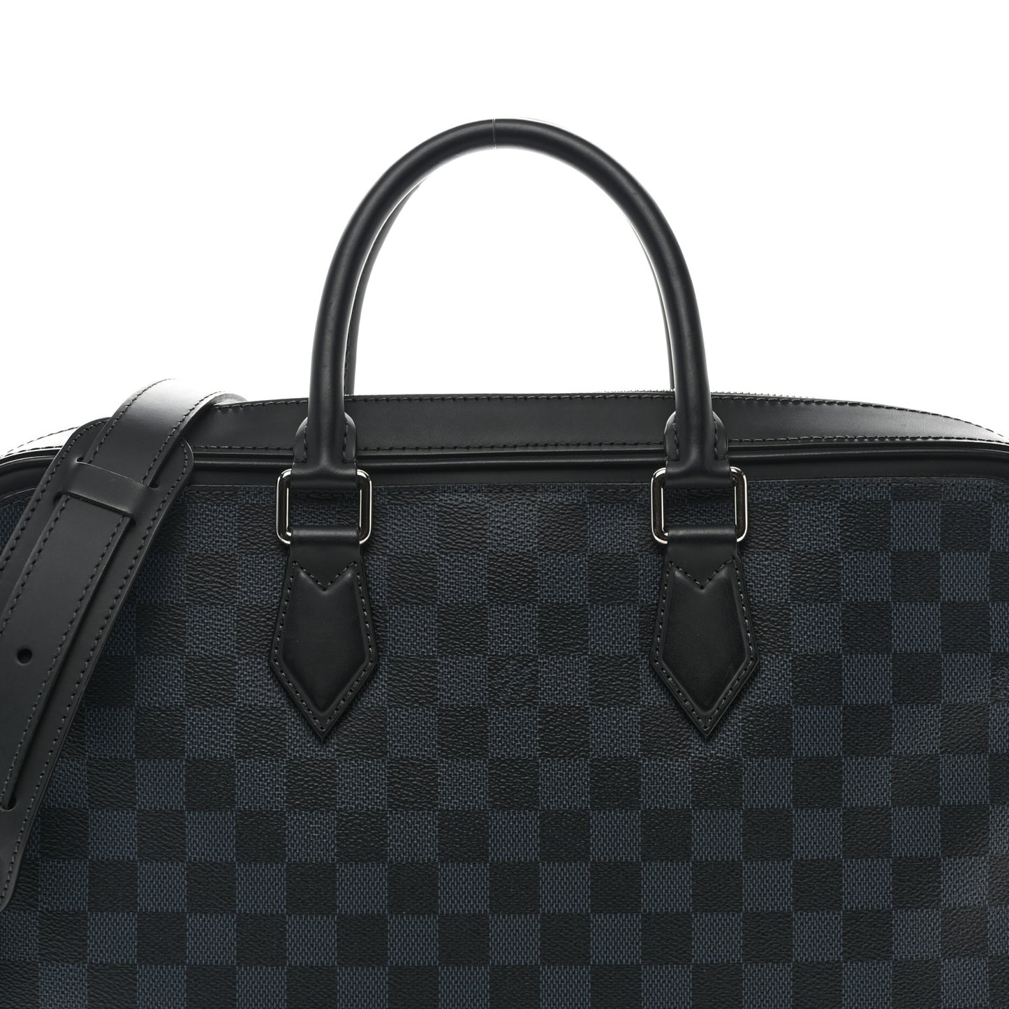 Damier Graphite Porte-Documents Jour