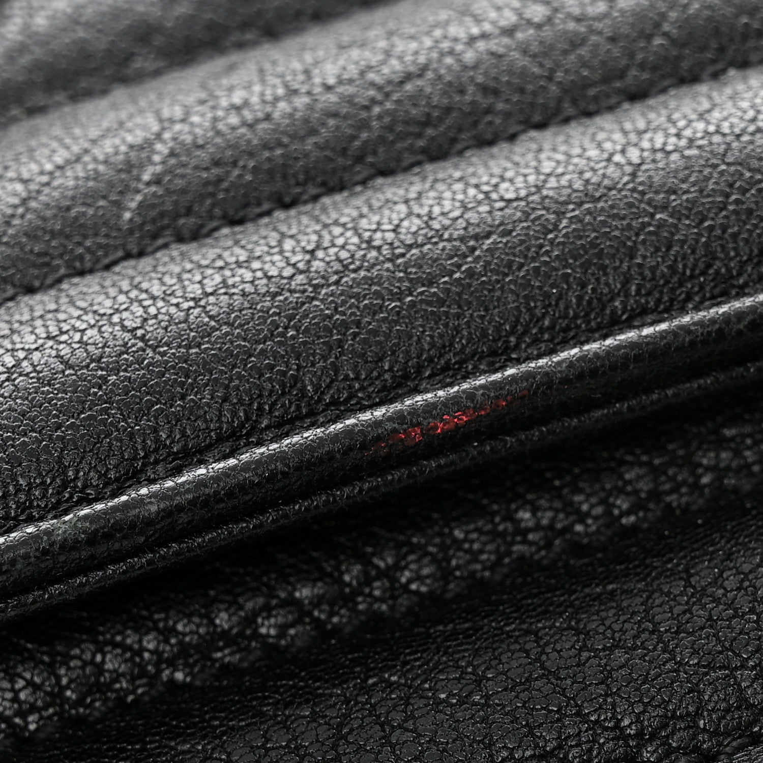 Saint Laurent Sheepskin Matelasse Chevron Monogram Large College Satchel Black 14 of 15