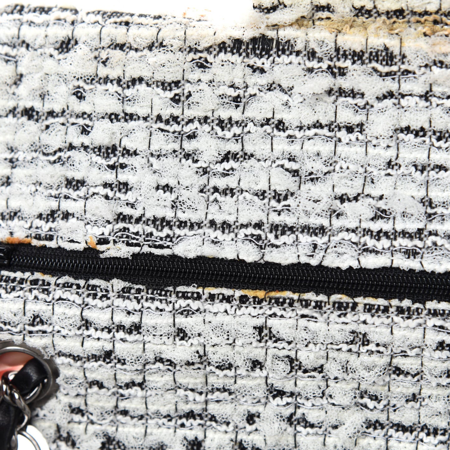 Tweed Garden Party 2.55 Reissue 225 Flap White Multicolor