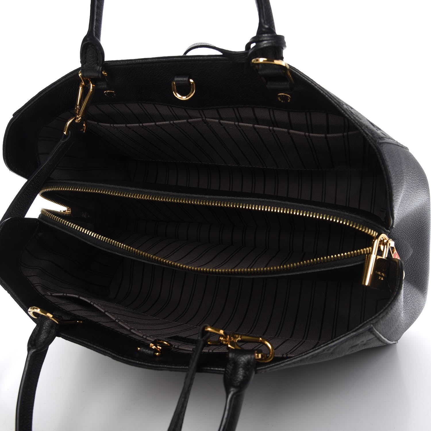 Louis Vuitton Empreinte Montaigne GM Black 5 of 10
