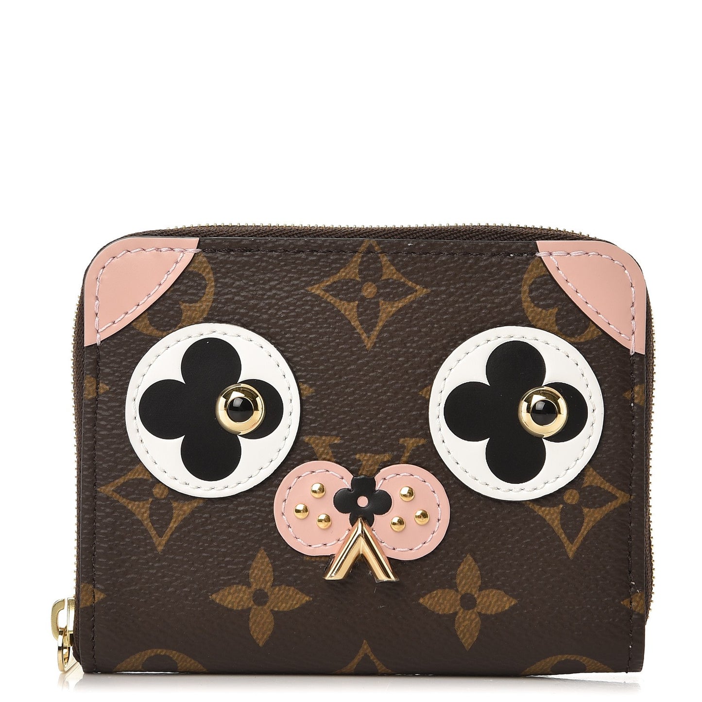 Monogram Valentine Dog Zippy Coin Purse