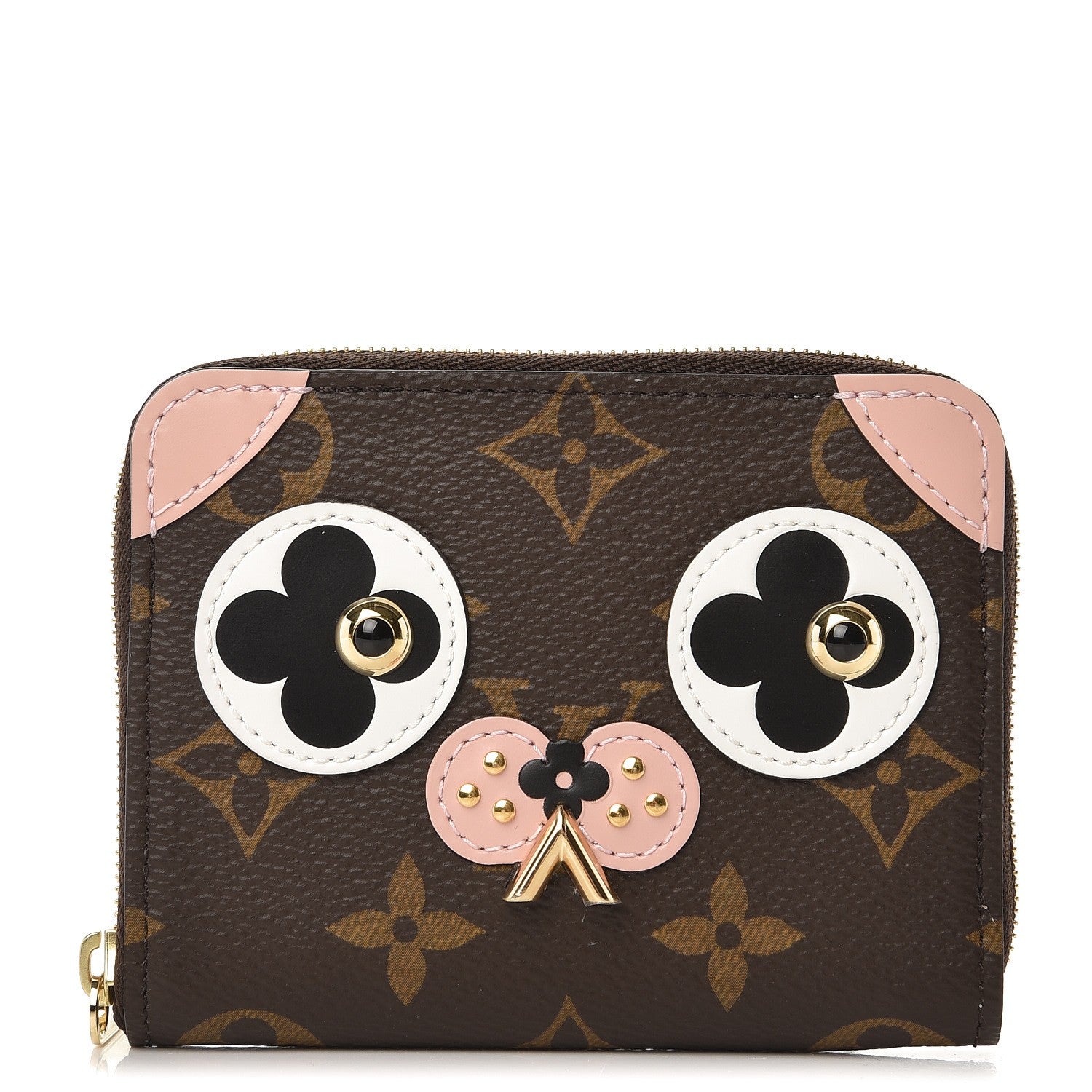 Louis Vuitton Monogram Valentine Dog Zippy Coin Purse 1 of 7