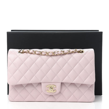 Chanel Caviar Quilted Medium Double Flap Light Pink 11 of 11