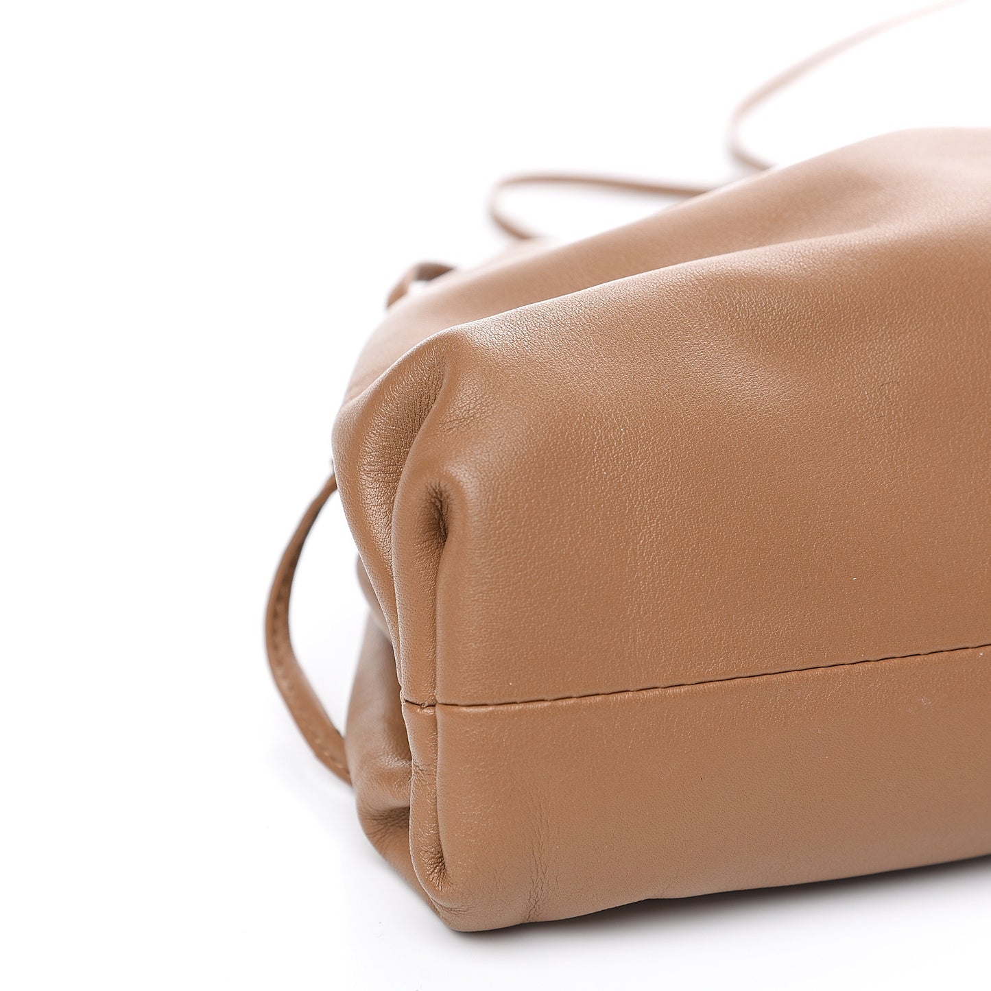 Butter Calfskin The Mini Pouch Cammello