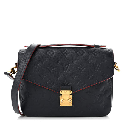 Louis Vuitton Empreinte Pochette Metis Marine Rouge 1 of 10