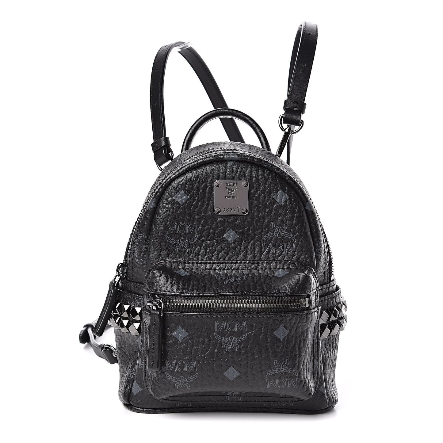 Visetos Side Stud X-Mini Stark Bebe Boo Backpack Black