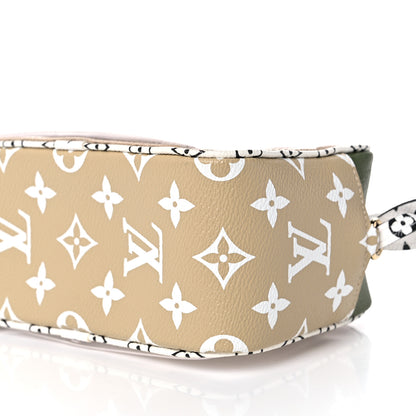 Louis Vuitton Monogram Giant Beach Pouch Kaki 8 of 9