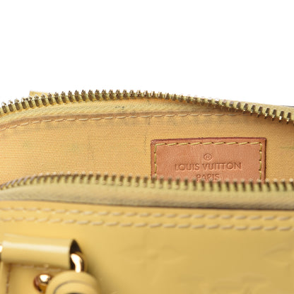 Louis Vuitton Vernis Alma BB Citrine 14 of 16