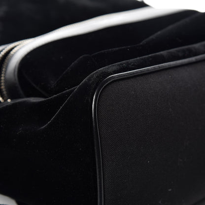 Saint Laurent Velvet Mini City Backpack Black 11 of 12
