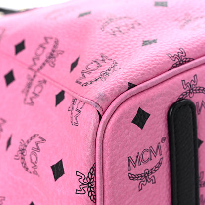 MCM Visetos Medium Liz Reversible Shopper Tote Pink 7 of 21