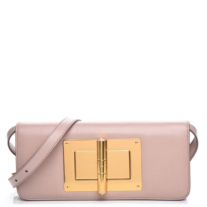 Tom Ford Calfskin Natalia East-West Shoulder Bag Pink 1 of 6