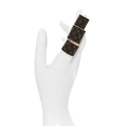 Louis Vuitton Monogram Skin 3 Ring Set M 2 of 6