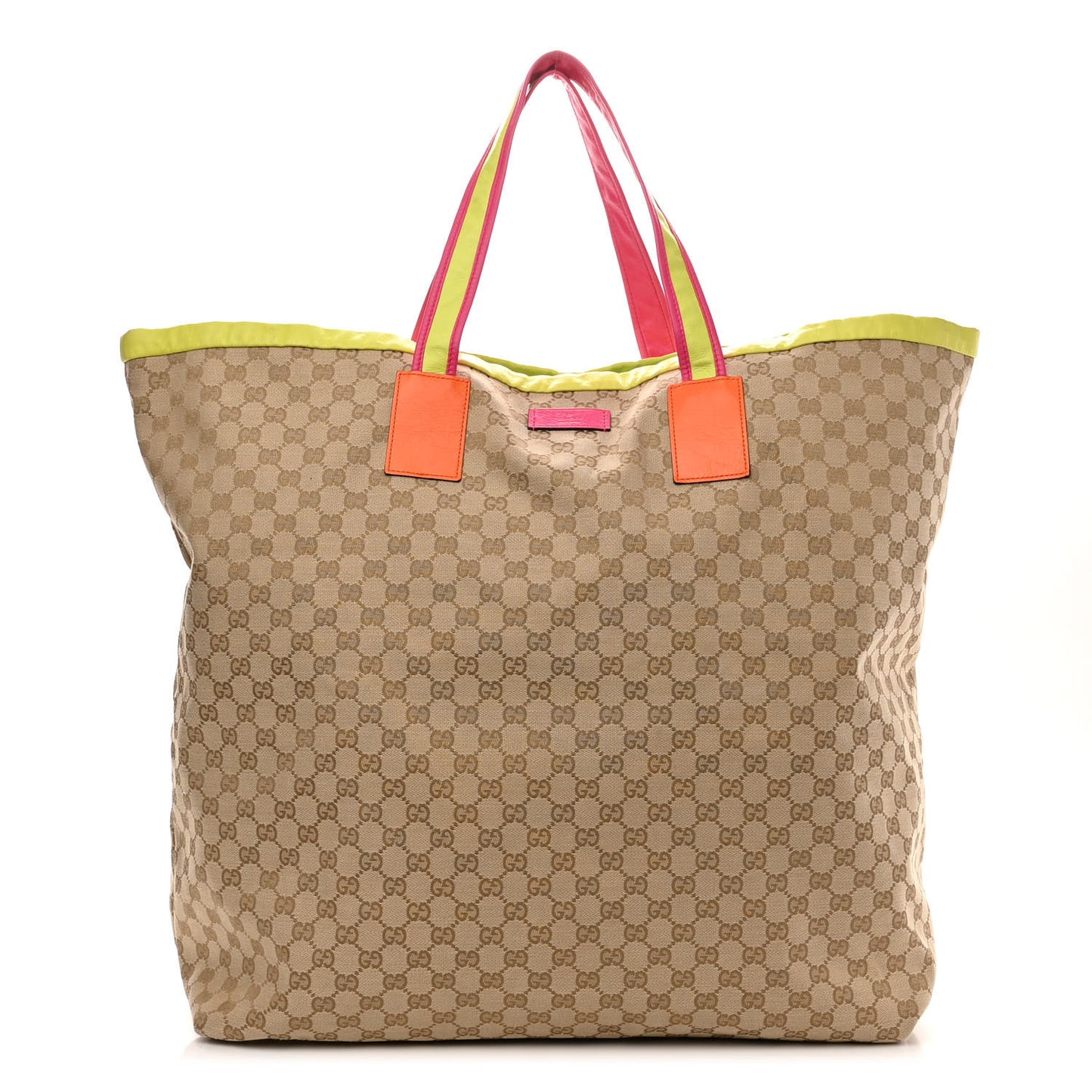 Monogram Large Tote Brown