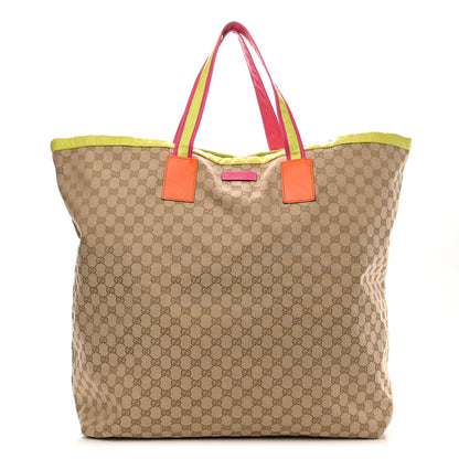 Gucci Monogram Large Tote Brown 1 of 12