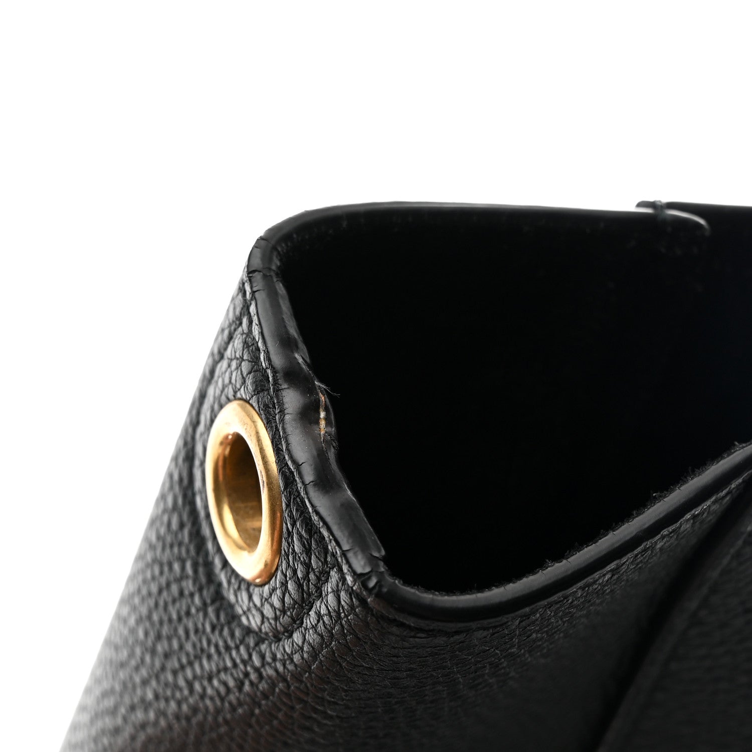 Celine Soft Grained Calfskin Small Sangle Bucket Bag Black 10 of 10