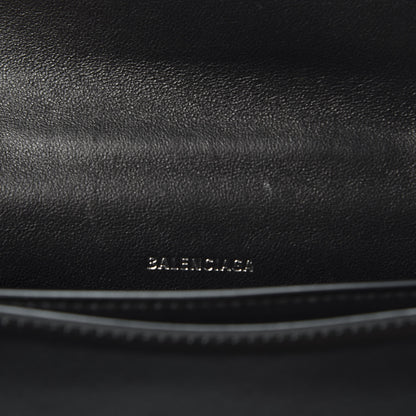 Balenciaga Shiny Box Calfskin Monochrome XS Sharp Belt Bag Black 7 of 8