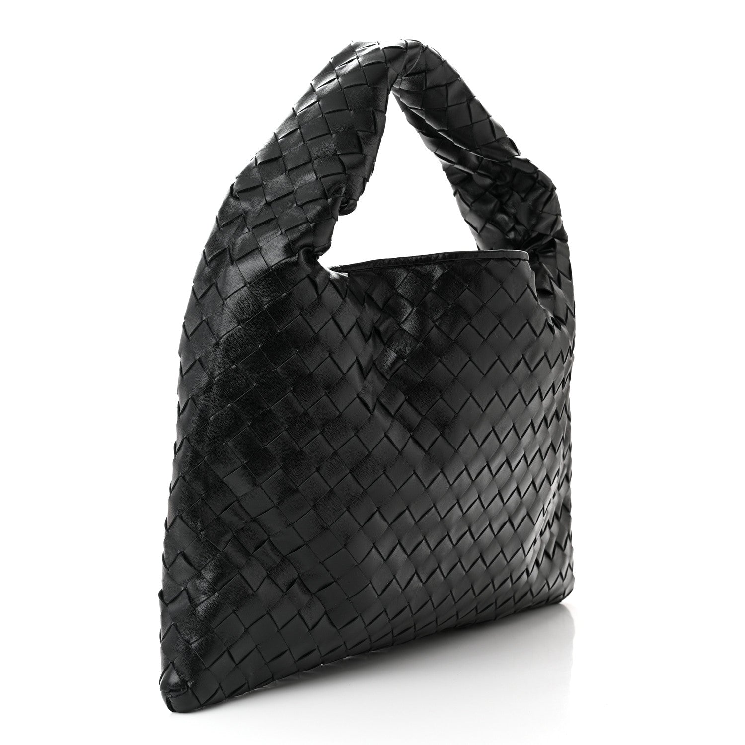 Bottega Veneta Calfskin Intrecciato Small Hop Black 3 of 10
