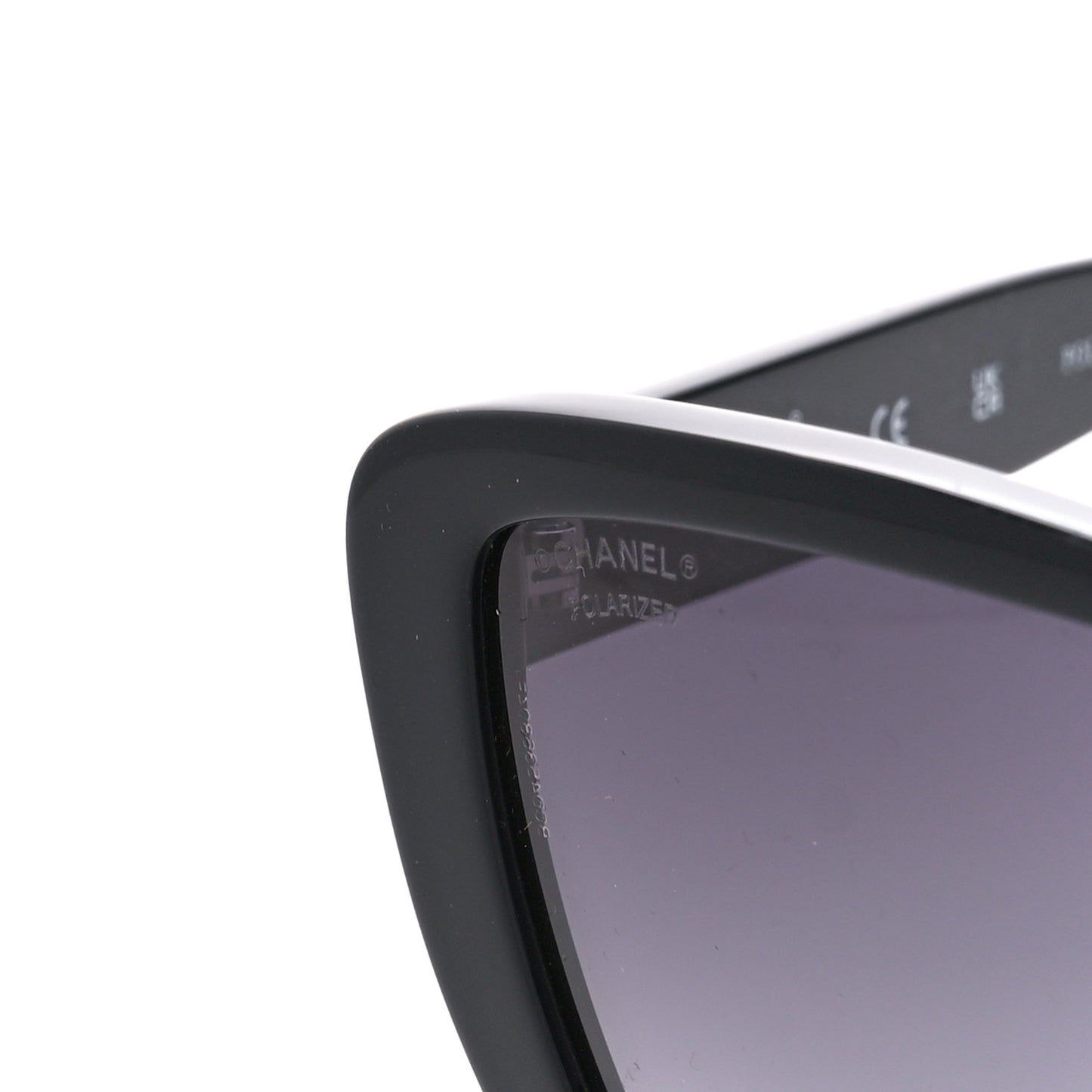 Acetate Polarized Butterfly Sunglasses 71548A Black