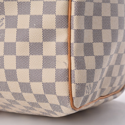 Louis Vuitton Damier Azur Keepall 50 11 of 17