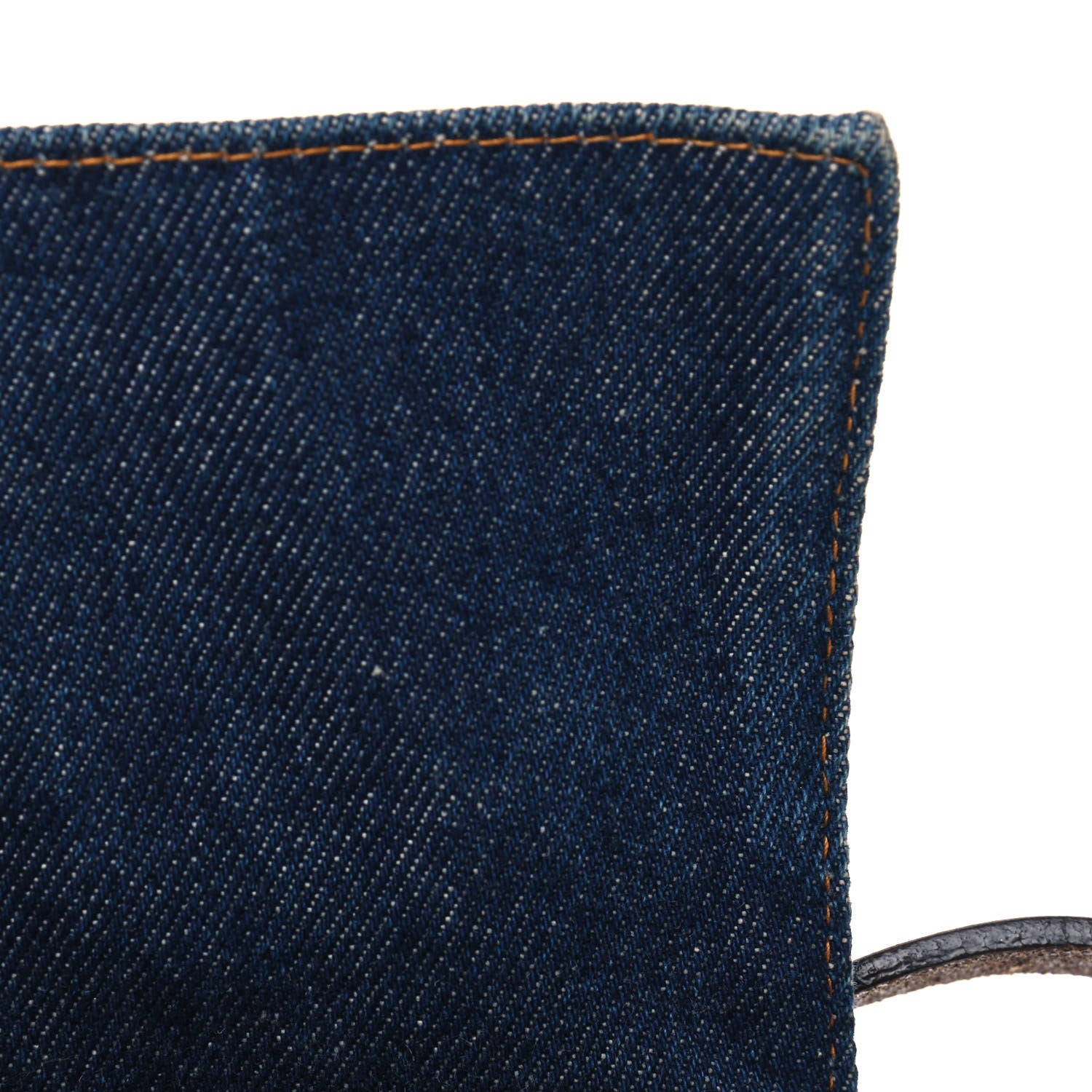 Fendi Denim Baguette Blue 5 of 11
