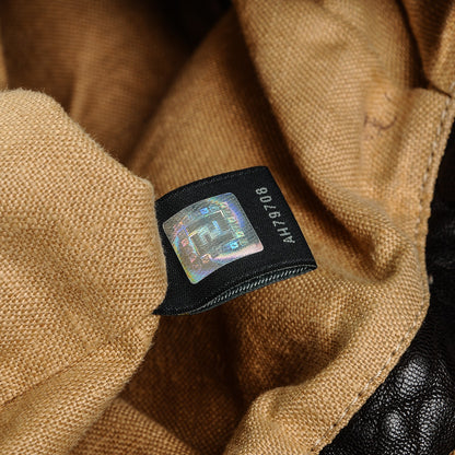 Fendi Zucca Nappa Nuvolata Vitello Tortuga Spy Tobacco Moro 7 of 7