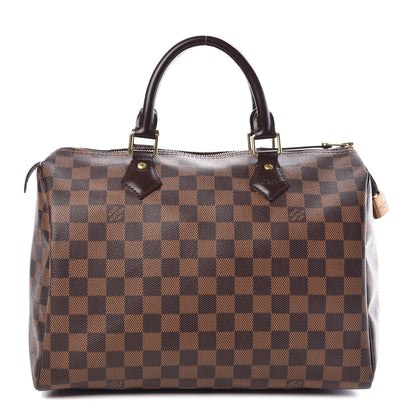 Louis Vuitton Damier Ebene Speedy 30 1 of 14