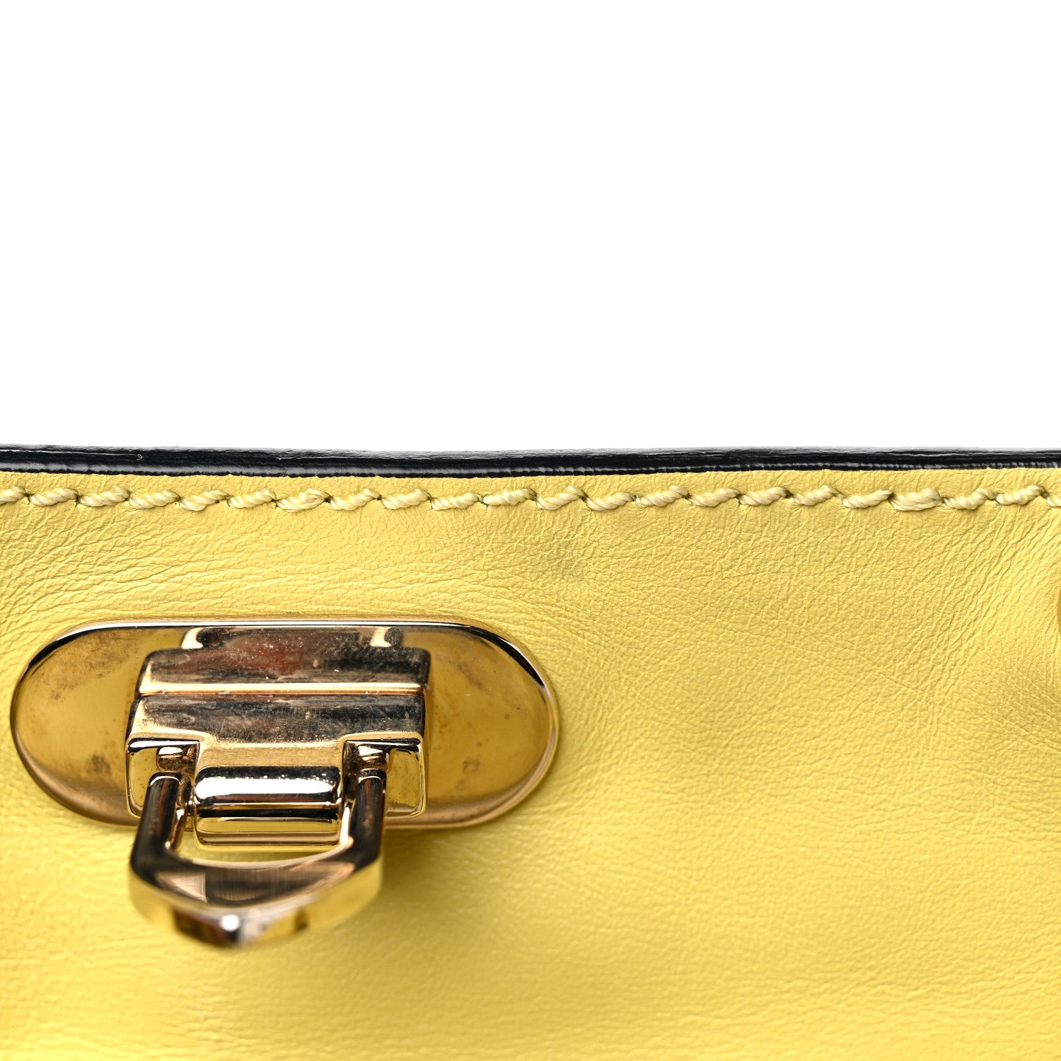 Valentino Garavani Vitello Small Rockstud Tote Water Yellow 12 of 15