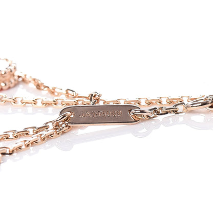 Van Cleef & Arpels 18K Rose Gold Carnelian Sweet Alhambra Bracelet 5 of 7