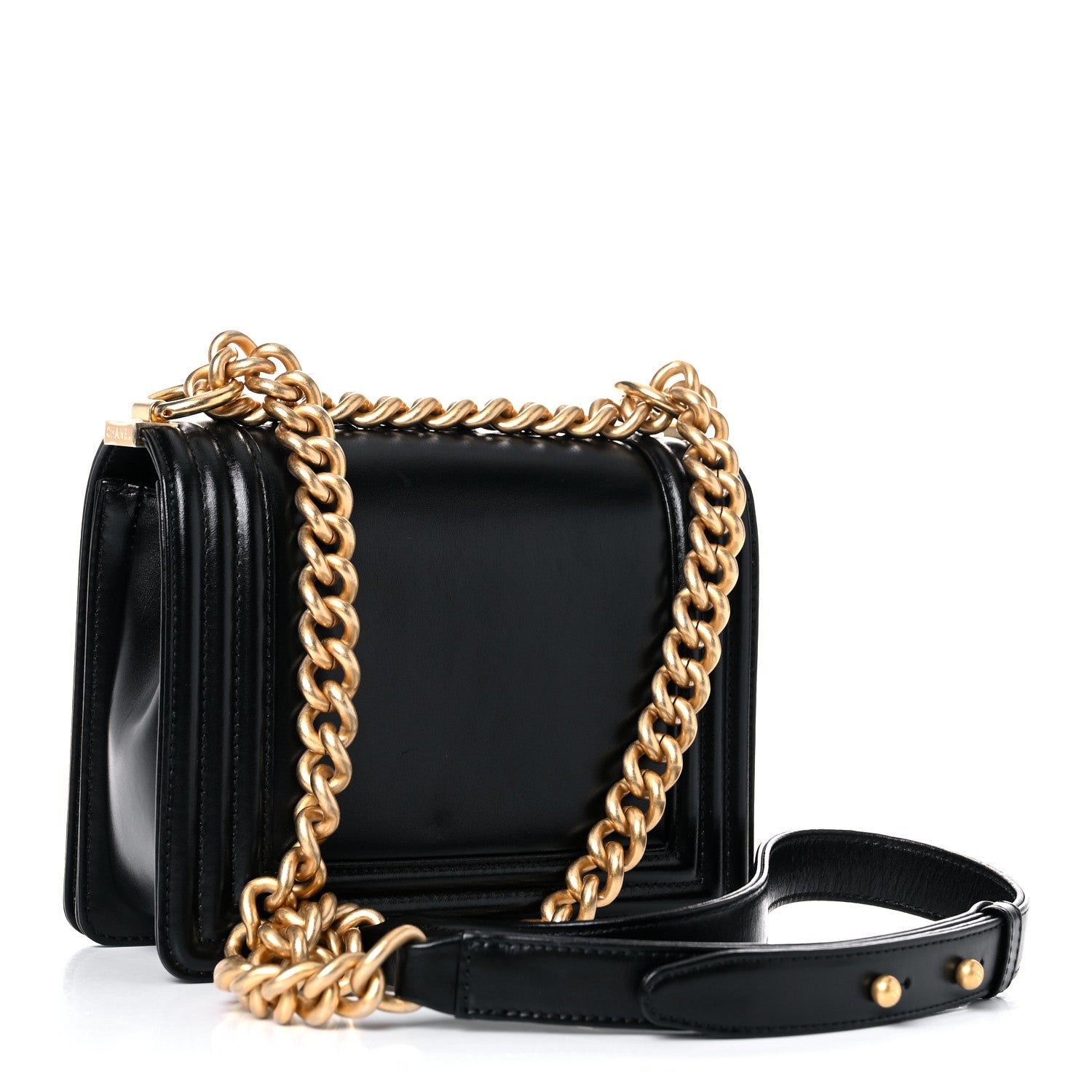 Chanel Calfskin Mini Boy Flap Black 3 of 10