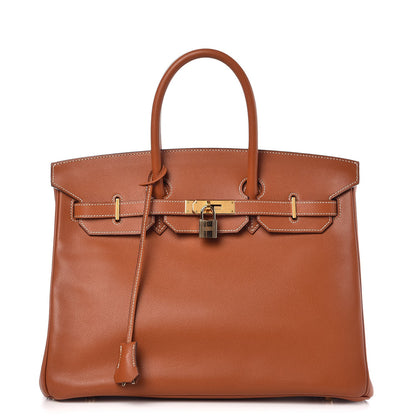 Hermes Epsom Birkin 35 Gold 1 of 12