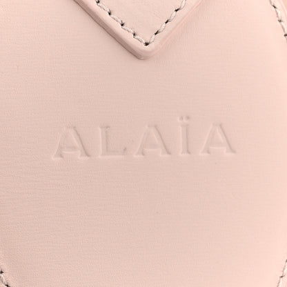 Alaia Calfskin Laser Cut Floral Studded Rose-Marie 19 Bag Sable 7 of 11