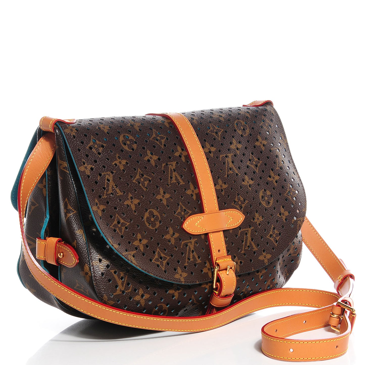 Monogram SC Flore Saumur Teal