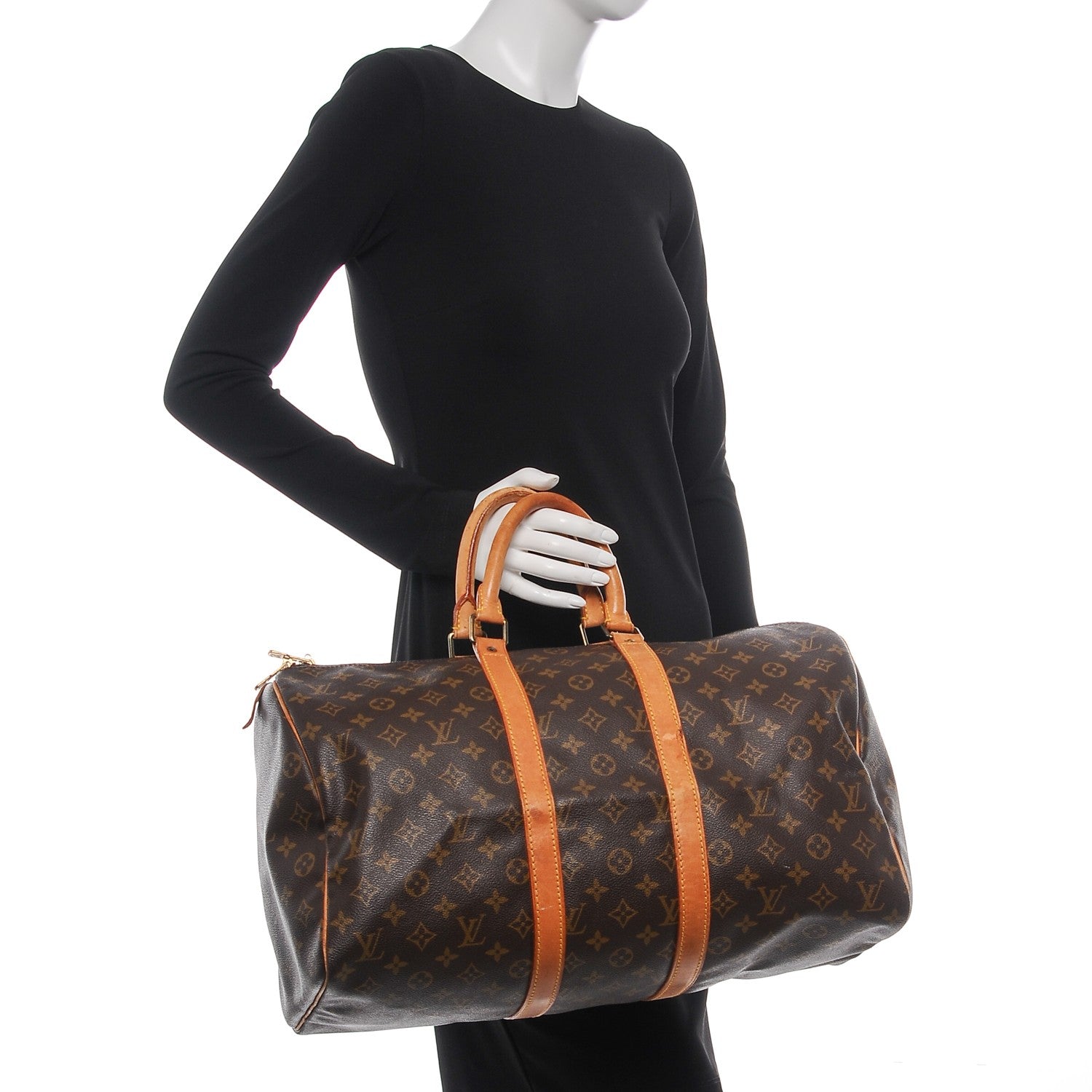 Louis Vuitton Monogram Keepall 45 2 of 14