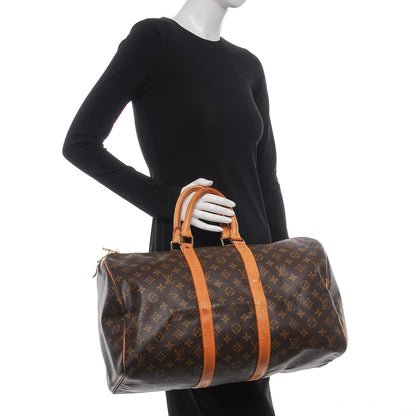 Louis Vuitton Monogram Keepall 45 2 of 14