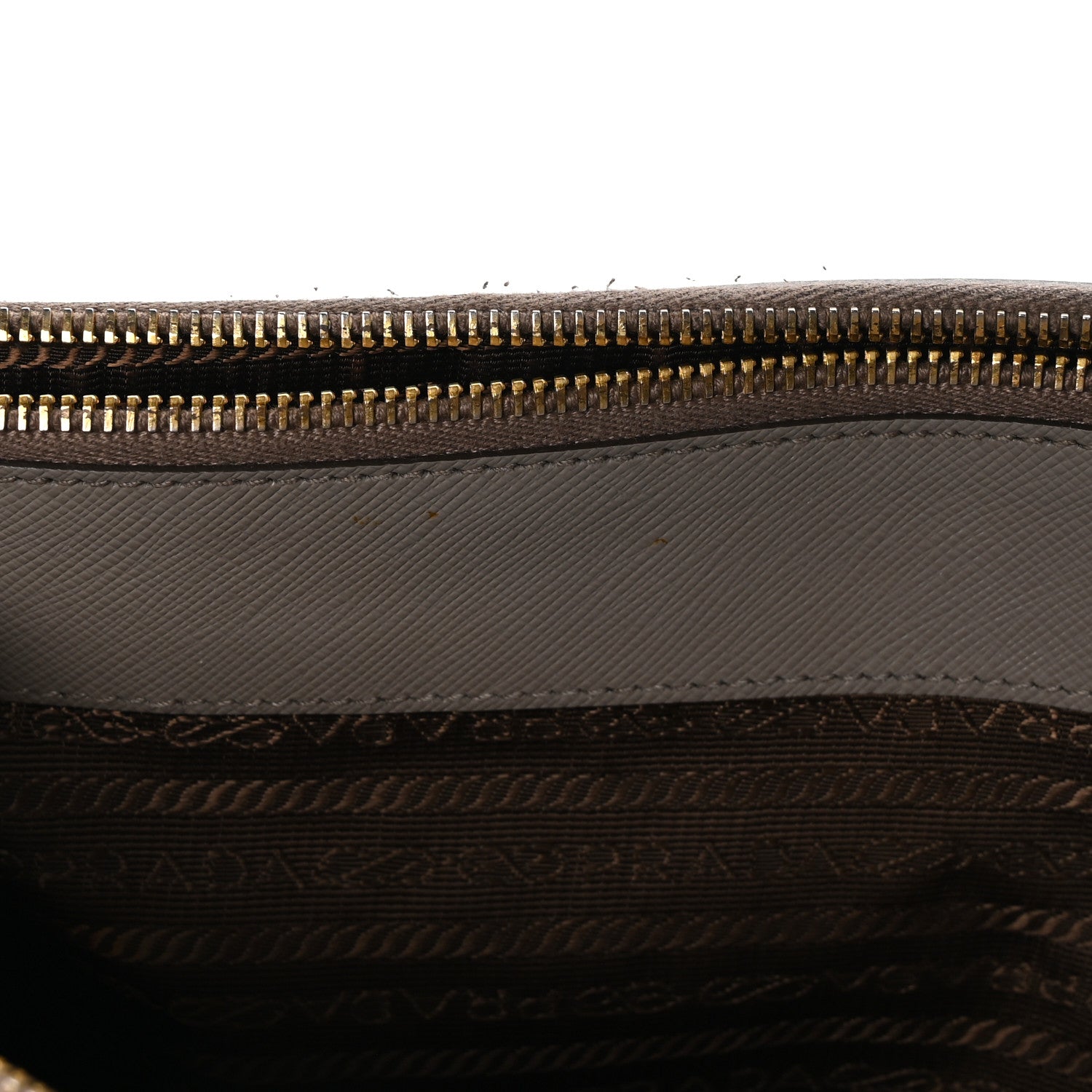 Prada Saffiano Large Galleria Double Zip Tote Argilla 12 of 13