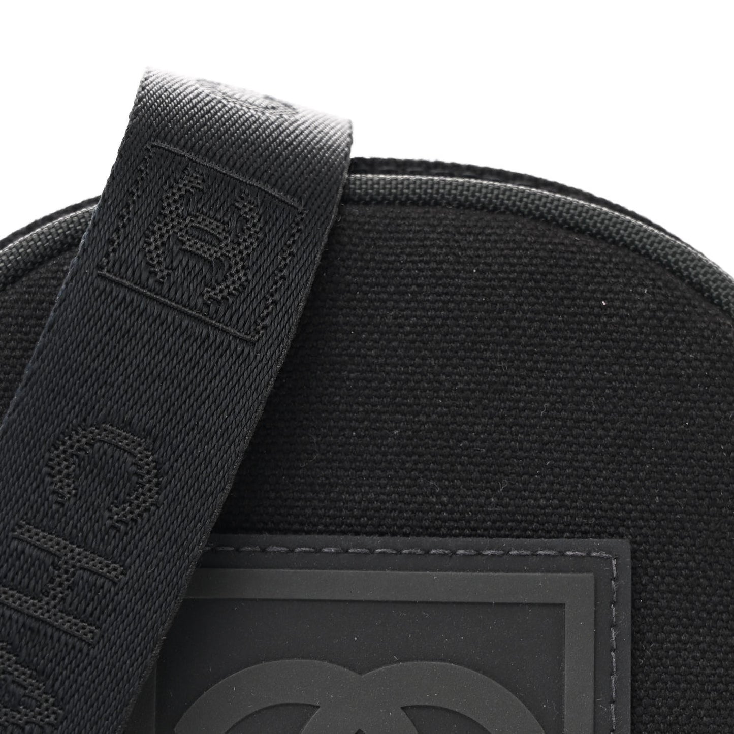 Canvas Nylon Sport Crossbody Black Green