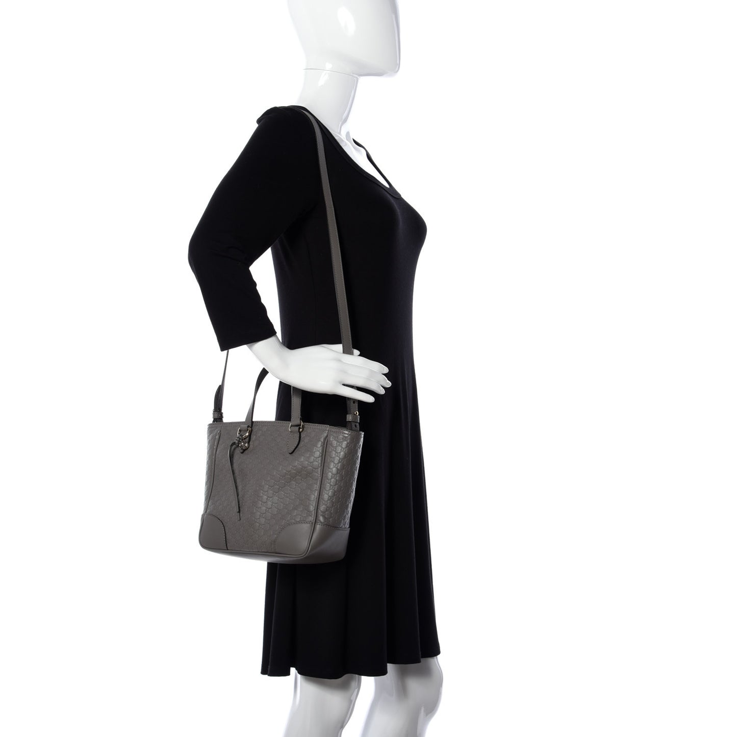 Microguccissima Small Bree Tote Graphite