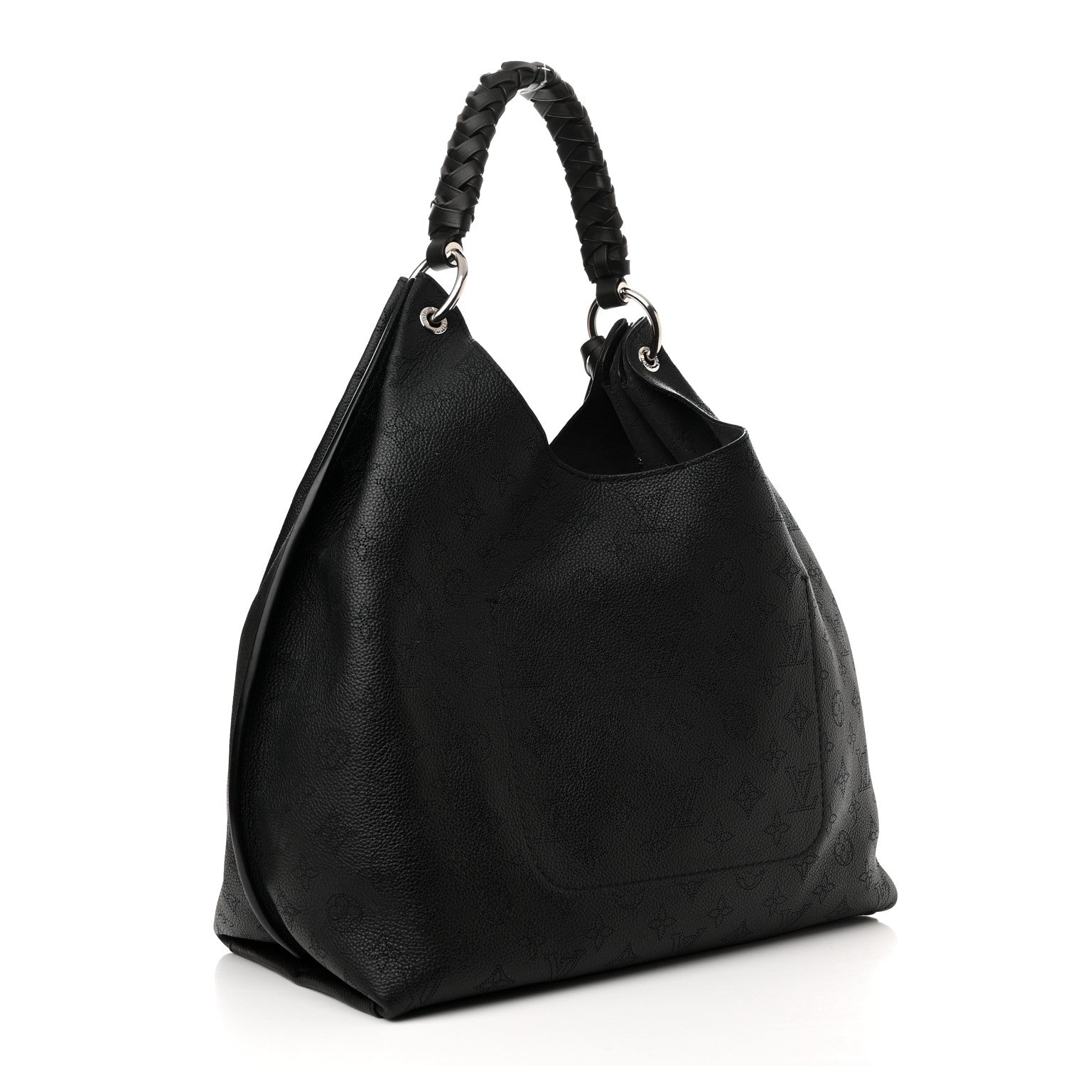 Louis Vuitton Mahina Carmel Hobo Black 3 of 10