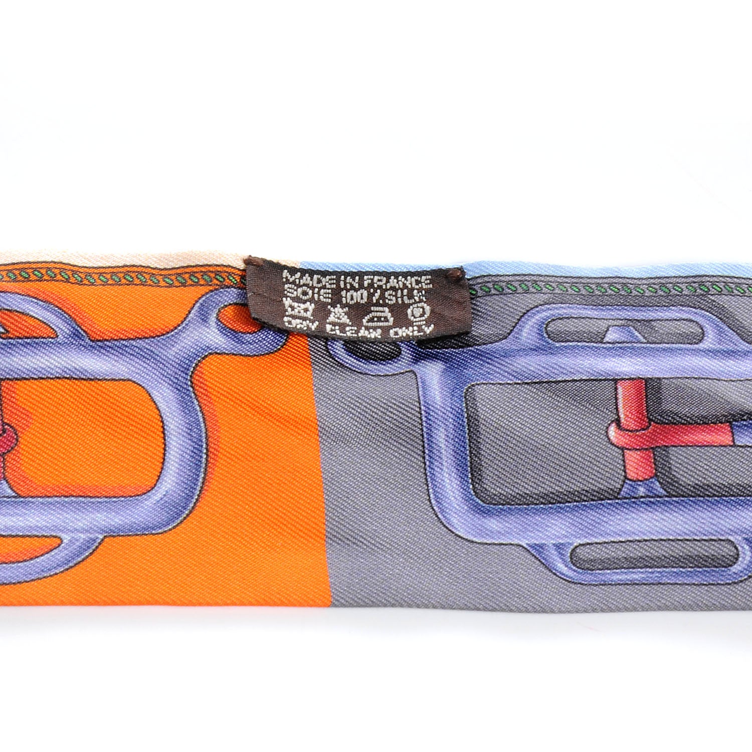 Hermes Silk Bouclerie D Attelage Twilly 3 of 5