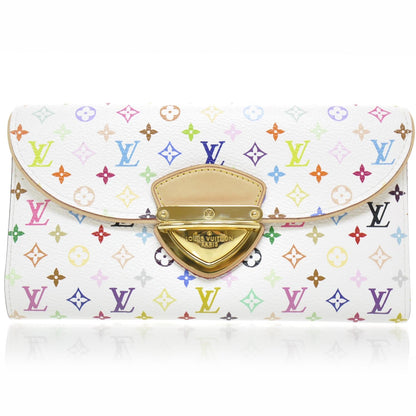 Louis Vuitton Monogram Multicolor Eugenie Wallet White 1 of 2