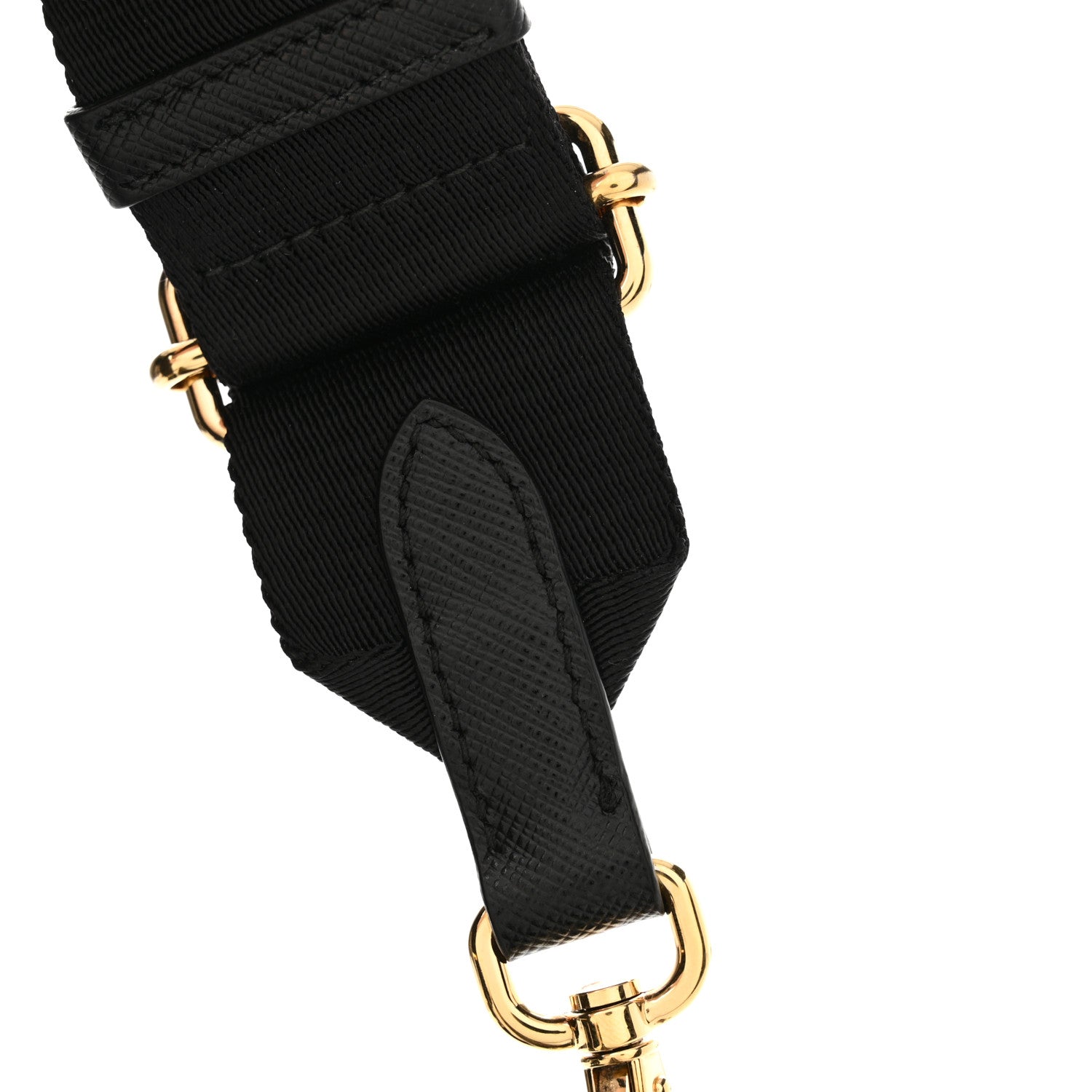 Prada Saffiano Lux Re-Edition 2005 Shoulder Bag Black 11 of 12