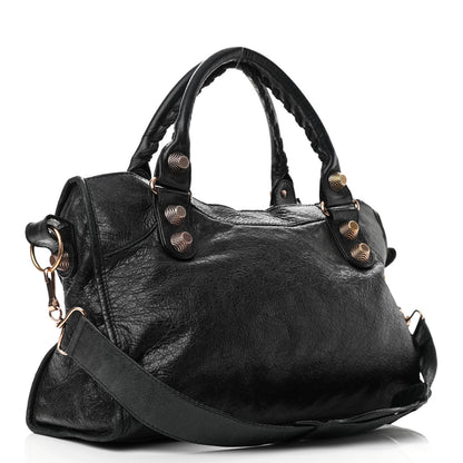 Balenciaga Agneau Giant 21 Rose Gold Hardware City Black 2 of 15
