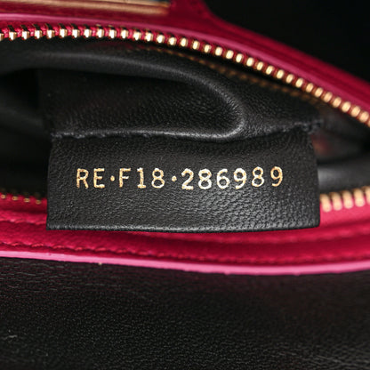 Bulgari Calfskin Quilted Serpenti Forever Backpack Plum 7 of 10