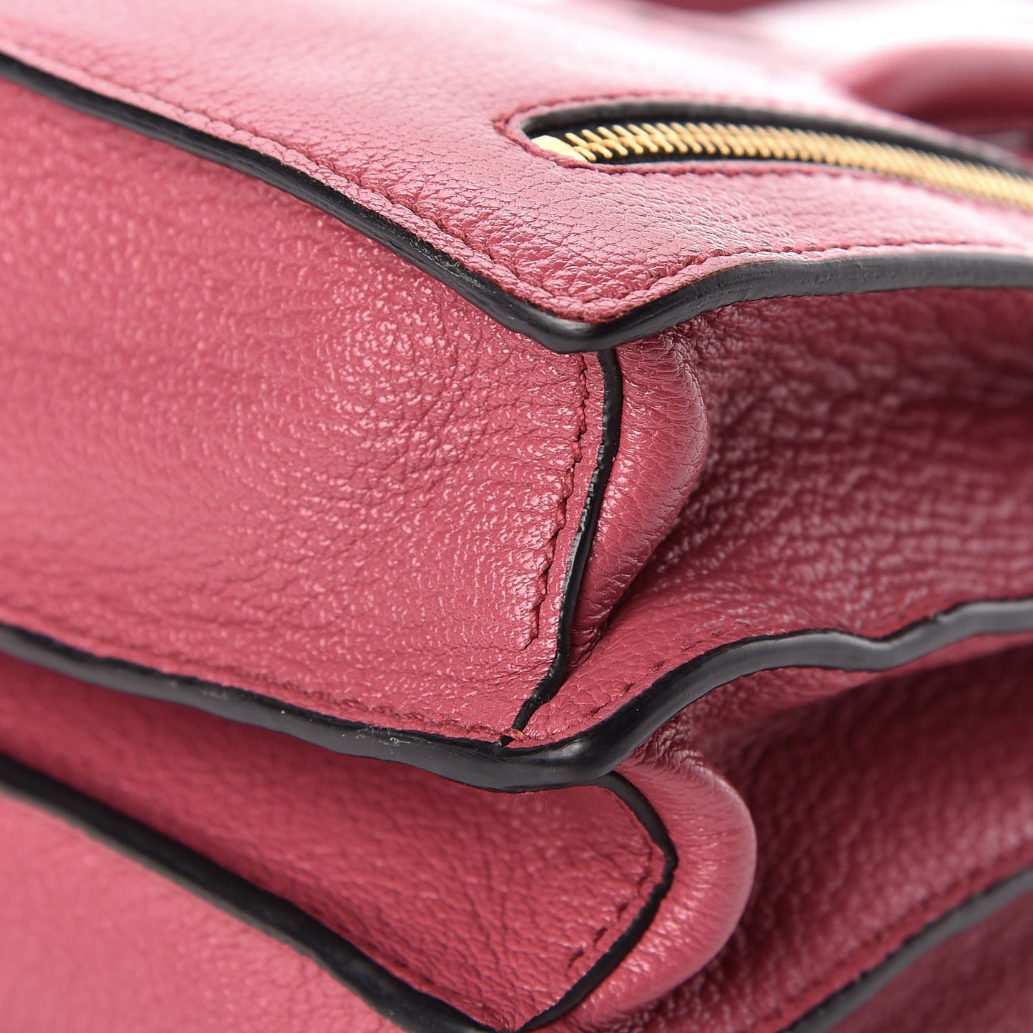 Goatskin Madras Tote Peonia